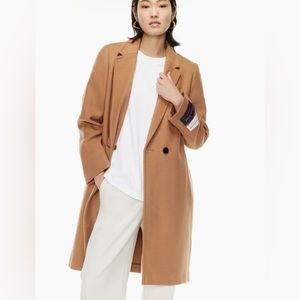 Aritzia Babaton Wool Tan Coat